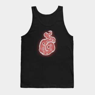 Ghost Flame Red Tank Top